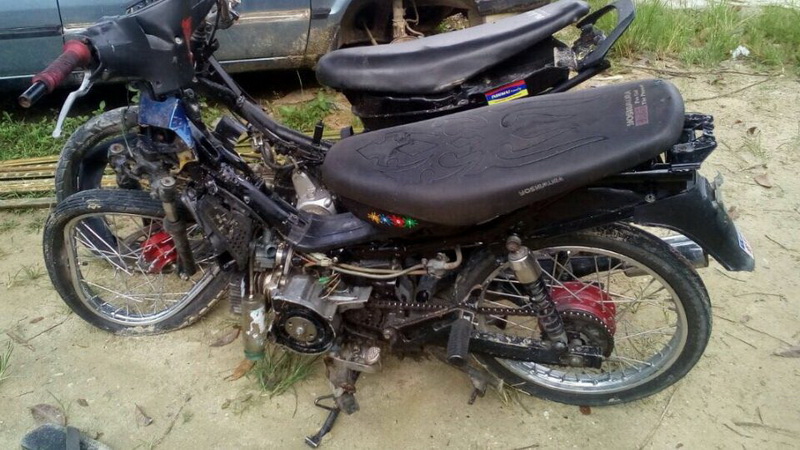 Lakantas di Kampar Kiri Tengah, 4 Orang Tewas